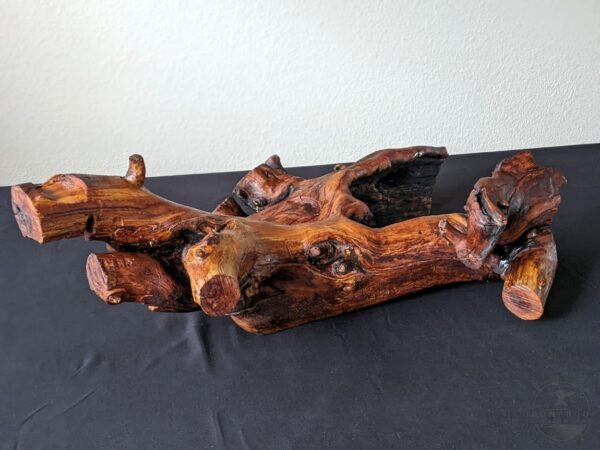 Custom Applewood Trunk Table Centerpiece - Ironproof Timberworks