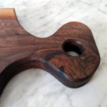 Black Walnut & Black Epoxy Live Edge Charcuterie Board - Ironproof Timberworks