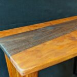 Cherry Walnut Entry Table - Ironproof Timberworks