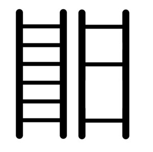 Small Steps Ladder Example - Ironproof Timberworks