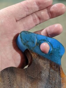 Overcoming Project Failures - Mini Blue Epoxy Charcuterie Failure - Ironproof Timberworks