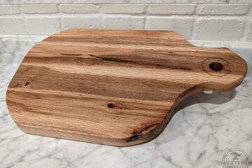 Red Oak Custom Colorado C Engraved Charcuterie Board - Ironproof Timberworks