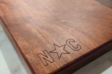 Simple Details Big Results - Cherry & Walnut Charcuterie Serving Board Ironproof Timberworks