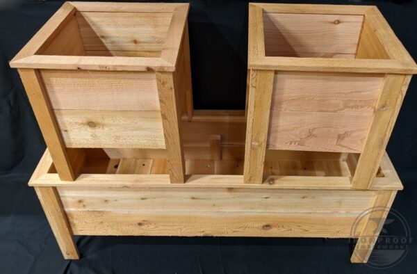 Cedar Planter Flower Boxes - IRONPROOFTIMBERWORKS.com