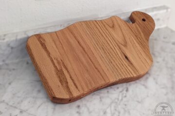 Red Oak Charcuterie Board IRONPROOFTIMBERWORKS.com