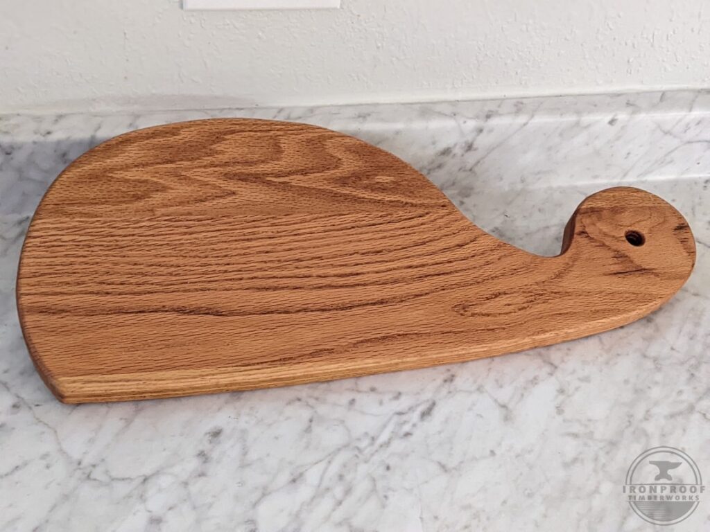 Red Oak Charcuterie Board IRONPROOFTIMBERWORKS.com